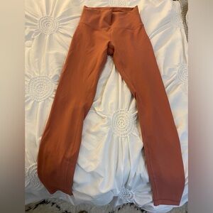 Lululemon Wunder Train High-Rise, size 6, Brier Rose